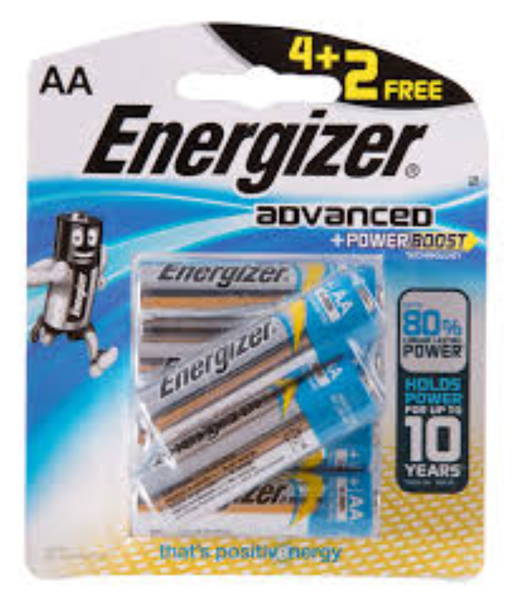 ENERGIZER ADVANCED POWER 6AA (4+2)